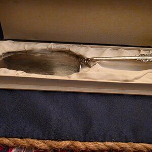 SOLID 925 SILVER CAKE SERVER